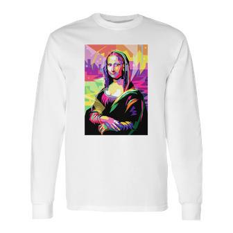 Mona Lisa Pop Art Long Sleeve T-Shirt | Favorety UK