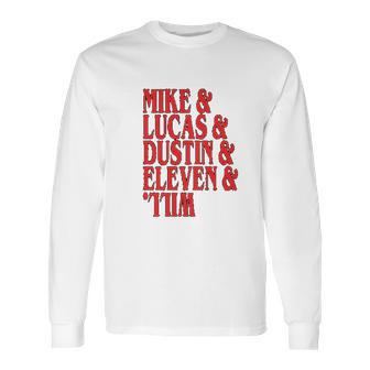 Motivated Culture Mike Lucas Dustin Eleven Will Long Sleeve T-Shirt | Favorety DE