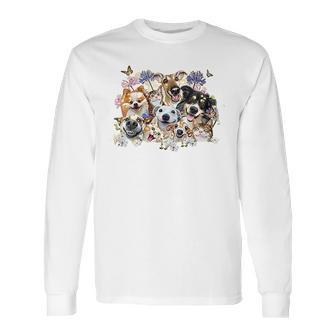 The Mountain Funny Cats And Dogs Long Sleeve T-Shirt | Favorety