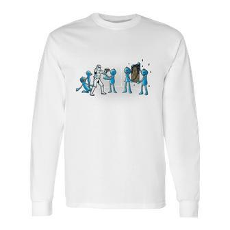 Mr Meeseeks And Stormtrooper Star War Shirt Long Sleeve T-Shirt | Favorety UK