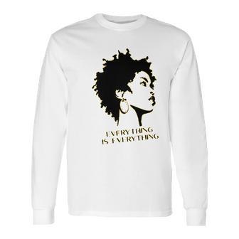 Music Rapper Lauryn Hill Black Girl Magic Gift Melanin Afro Queen Tops Long Sleeve T-Shirt | Favorety AU