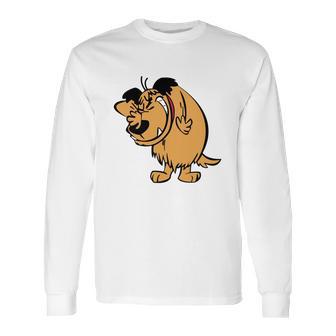 Muttley Dog Smile Long Sleeve T-Shirt | Favorety AU