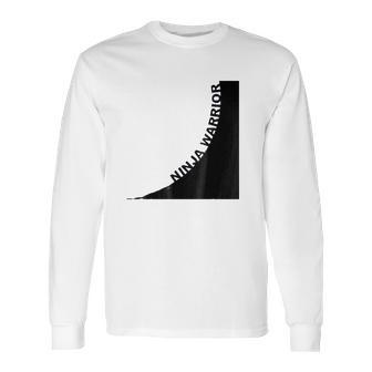 Ninja Warrior Warp Wall Long Sleeve T-Shirt | Favorety AU