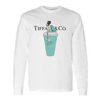 Official Tiffany And Co Latte Shirt Long Sleeve T-Shirt | Favorety UK