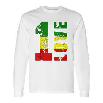 One Love Jamaica Rasta Reggae Music Caribbean Pride Long Sleeve T-Shirt | Favorety AU