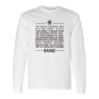 Theory Theme Song Bazinga Sheldon Cooper Leonard Scienc Long Sleeve T-Shirt | Favorety DE