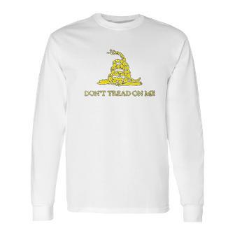 Patriotic Dont Tread On Me Long Sleeve T-Shirt | Favorety