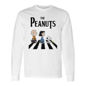 Peanuts Beatles Tshirt Long Sleeve T-Shirt | Favorety CA