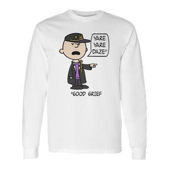 Peanuts Bizarre Adventure Long Sleeve T-Shirt | Favorety