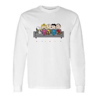 Peanuts Snoopy Friends Long Sleeve T-Shirt | Favorety CA