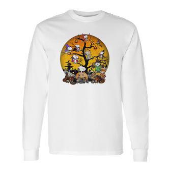 Peanuts Snoopy Halloween Tree Shirt Long Sleeve T-Shirt | Favorety DE