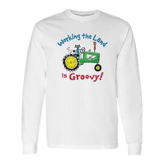 Pete The Cat Working The Land Long Sleeve T-Shirt | Favorety DE