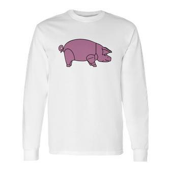 Pig As Worn By Dave Gilmour Long Sleeve T-Shirt | Favorety