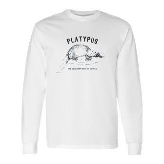 Platypus Swiss Army Of Animals Long Sleeve T-Shirt | Favorety