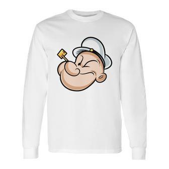 Popeye Head Long Sleeve T-Shirt | Favorety CA