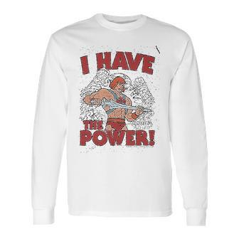 Popfunk Masters Of The Universe I Have The Power Long Sleeve T-Shirt | Favorety CA