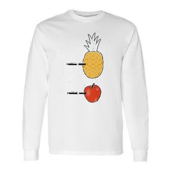 Ppap Pen Pineapple Apple Pen Long Sleeve T-Shirt | Favorety