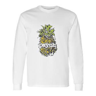 Psych Vintage Pineapple Long Sleeve T-Shirt | Favorety