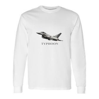 Raf Typhoon T Shirt Fighter Plane Eurofighter Long Sleeve T-Shirt | Favorety DE