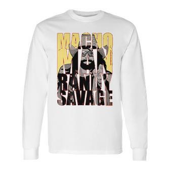 Randy Macho Man Savage Fun Long Sleeve T-Shirt | Favorety UK