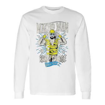 Randy Macho Man Savage Funny Graphic Oh Yeah Long Sleeve T-Shirt | Favorety DE