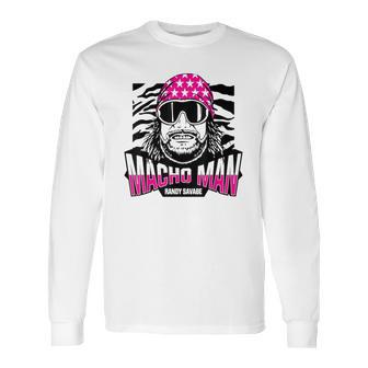 Randy Macho Man Savage Zebra Print Long Sleeve T-Shirt | Favorety DE