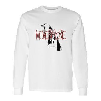 The Raven Nevermore Edgar Allan Poe Long Sleeve T-Shirt | Favorety UK