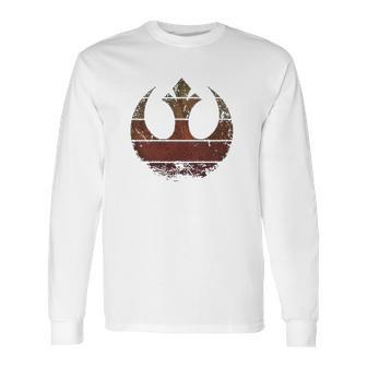 Rebel Alliance Rebellion Last Jedi Luke Rey Leia Chewbacca Long Sleeve T-Shirt | Favorety