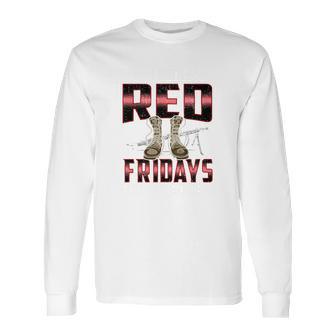 Remember Deployed Cousin Red Fridays Long Sleeve T-Shirt | Favorety CA