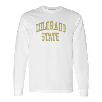 Retro Colorado State Long Sleeve T-Shirt | Favorety AU