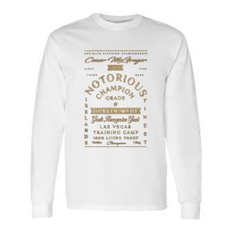 Revel Shore Mens Conor Mcgregor Long Sleeve T-Shirt | Favorety CA