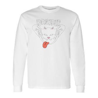 Rip & Dip With Cute Cats- Pet Day T- Long Sleeve T-Shirt | Favorety DE