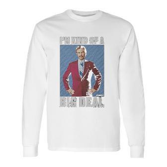 Ripple Junction Anchorman Kind Of A Big Photo Long Sleeve T-Shirt | Favorety