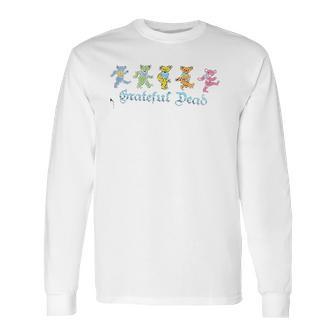 Ripple Junction Grateful Dead Adult Big And Tall Dancing Bears Gothic Long Sleeve T-Shirt | Favorety DE