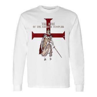 The Rise Of The Knights Templar Long Sleeve T-Shirt | Favorety