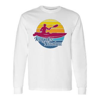 A Rough Day At Sea Is Better Than Any Day At The Office Kayaking Long Sleeve T-Shirt | Favorety UK