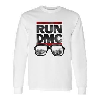 Run Dmc Official Nyc Glasses Long Sleeve T-Shirt | Favorety