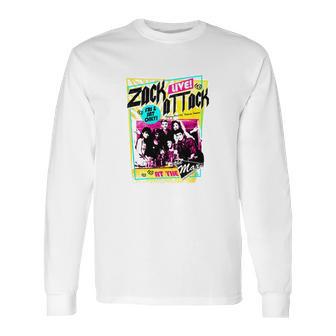 Saved By The Bell Zack Attack Live Long Sleeve T-Shirt | Favorety AU