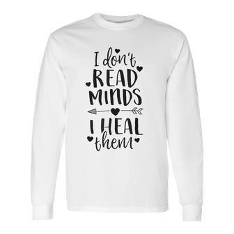 School Psychologist Psychology Gift Psych Counselor Long Sleeve T-Shirt | Favorety