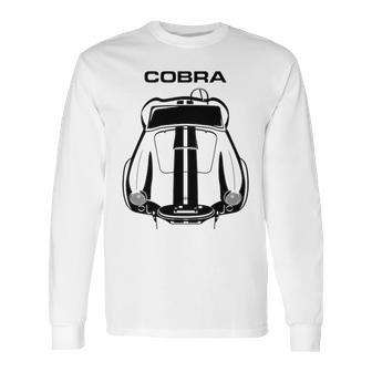 Shelby Ac Cobra 427 Black Stripes Long Sleeve T-Shirt | Favorety CA