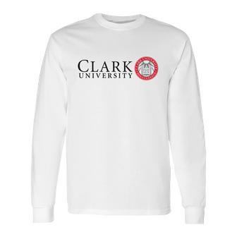 Simple Logo Clark University 2020 Long Sleeve T-Shirt | Favorety UK