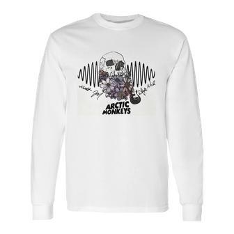 Skull Arctic Monkeys Long Sleeve T-Shirt | Favorety AU