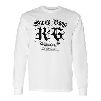 Snoop Dogg Rhythm And Gangsta Long Sleeve T-Shirt | Favorety