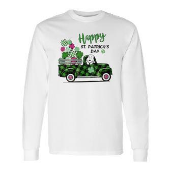 Snoopy Happy St Patricks Day Long Sleeve T-Shirt | Favorety CA