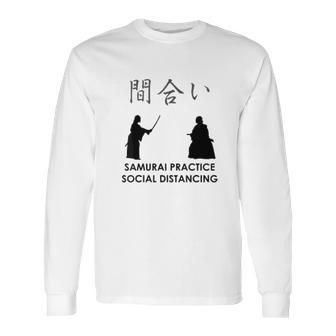 Social Distancing Practice Long Sleeve T-Shirt | Favorety DE