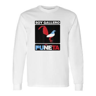 Soy Gallero Boricua Long Sleeve T-Shirt | Favorety DE