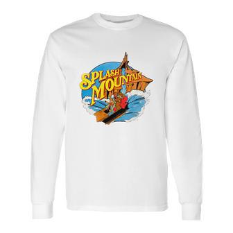 Splash Mountain Funny Long Sleeve T-Shirt | Favorety UK