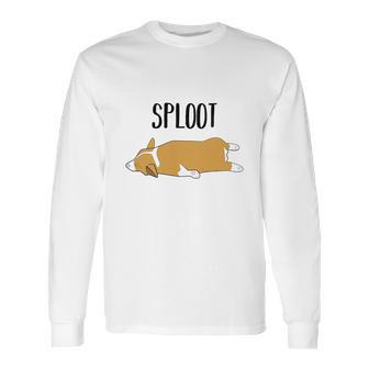 Sploot Corgi Tee Long Sleeve T-Shirt | Favorety UK