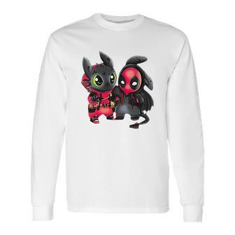 Stitch And Spiderman Long Sleeve T-Shirt | Favorety UK