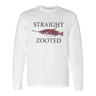 Straight Zooted Long Sleeve T-Shirt | Favorety UK